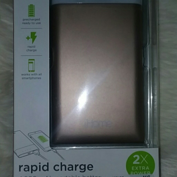NEW IHome Power Bank Rapid Charge 4,000 MAH 2X Ext - Picture 3 of 8